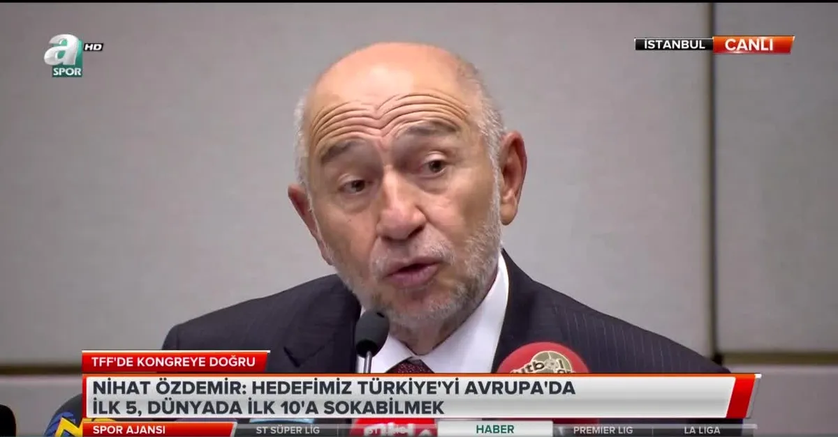 Nihat Özdemir: "Şenol Güneş'e güvenim tam"