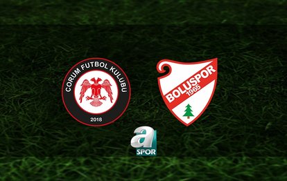 Çorum FK - Boluspor maçı ne zaman? Saat kaçta ve hangi kanalda? | Trendyol 1. Lig