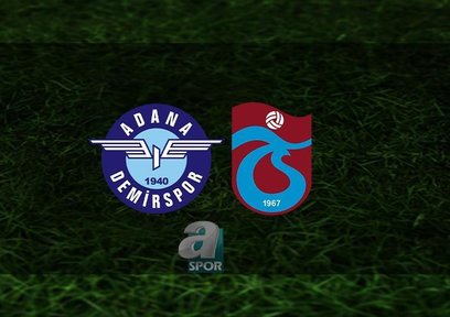 A. Demirspor - Trabzonspor | İlk 11'ler açıklandı
