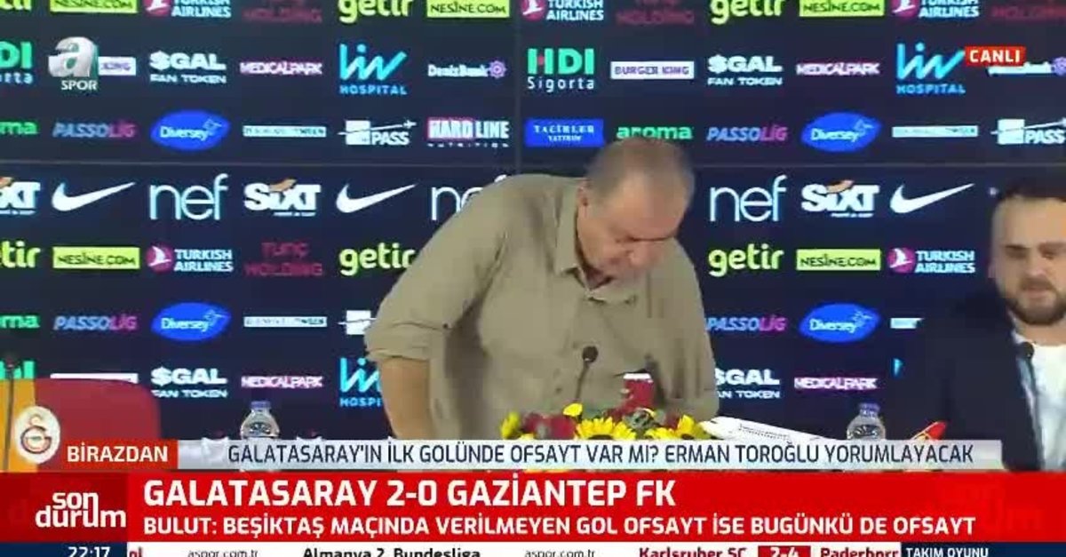 Fatih Terim Gaziantep maçı sonrası konuştu!