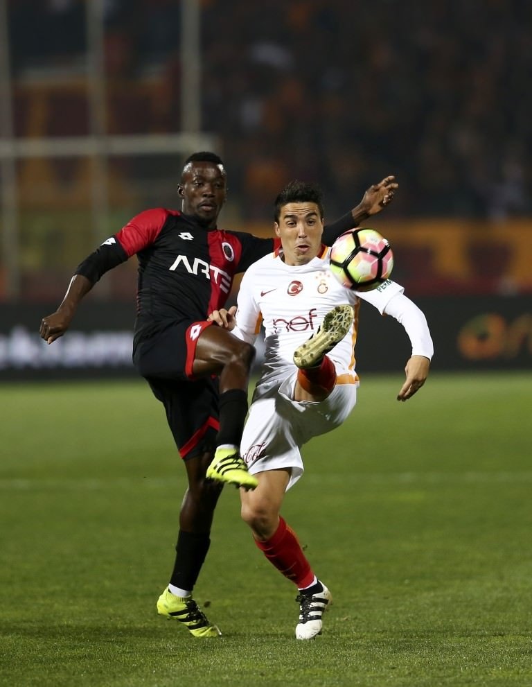 Gençlerbirliği-Galatasaray karşılaşmasından kareler