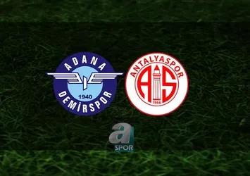 A. Demirspor - Antalyaspor | CANLI