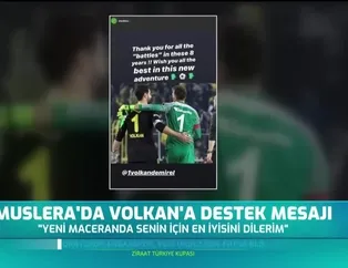 Muslera'dan Volkan Demirel'e destek mesajı
