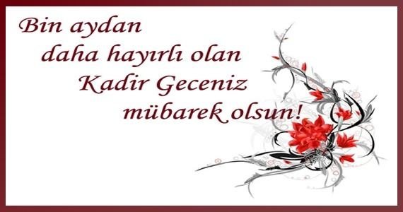 2017 yılı resimli Kadir Gecesi mesajları