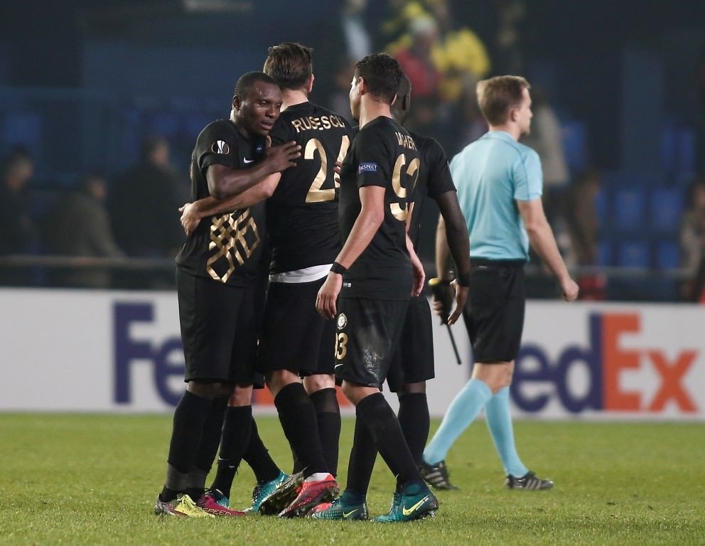 Villarreal - Osmanlıspor maçından kareler