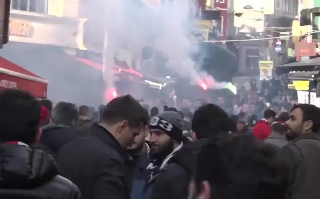 Beşiktaş'tan derbi paylaşımı