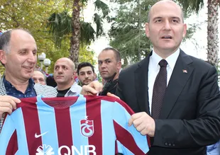 Bakan Soylu'dan Trabzon'a tam destek!
