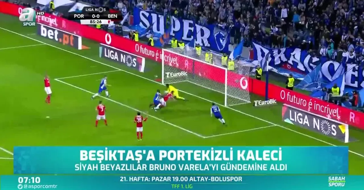 Beşiktaş'ta Portekizli kaleci