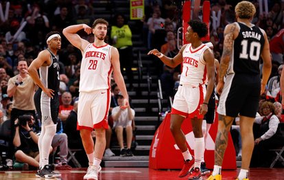 NBA’de Alperen Şengün kariyer rekoru kırdı! Rockets Spurs’u mağlup etti