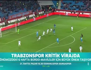 Trabzonspor kritik virajda