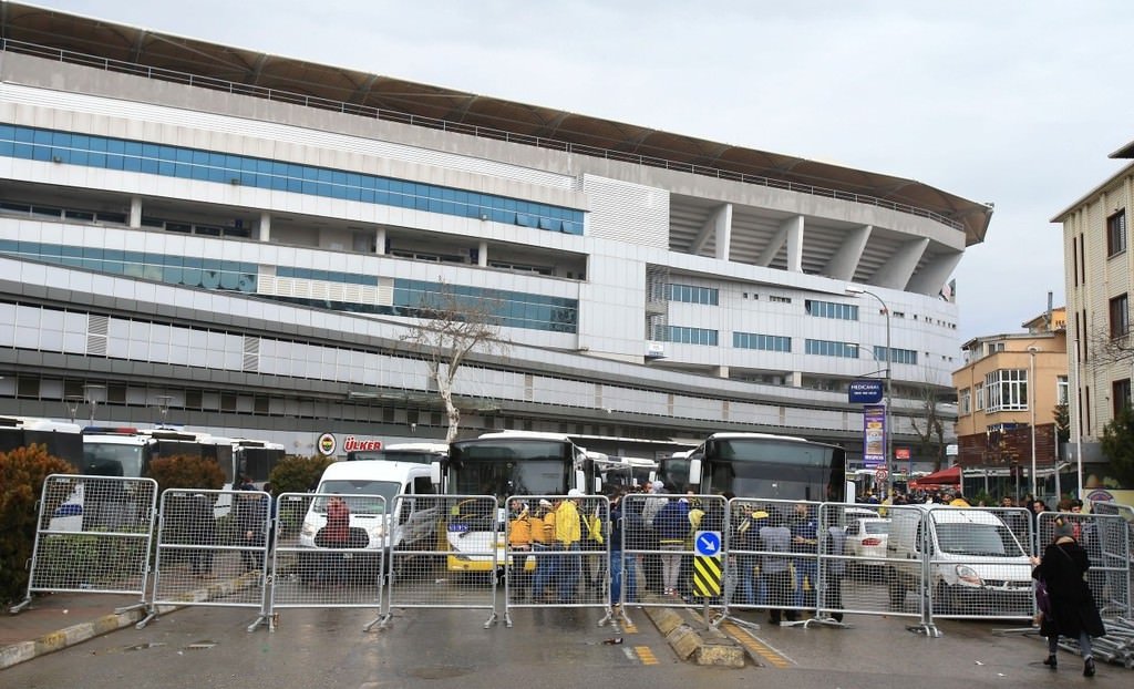 Fenerbahçe taraftarı Vodafone Arena’da