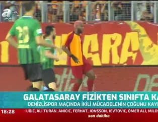 Galatasaray fizikten sınıfta kaldı