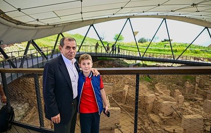 Galatasaray Başkanı Dursun Özbek’ten Göbeklitepe’ye ziyaret!