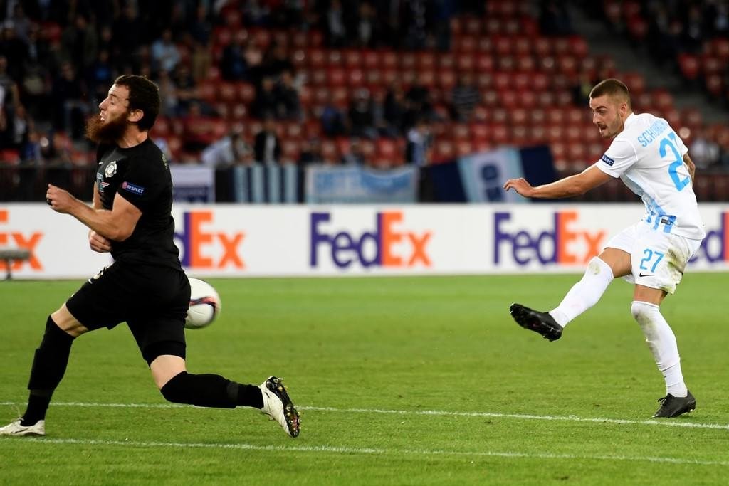 Zürih-Osmanlıspor karşılaşmasından kareler