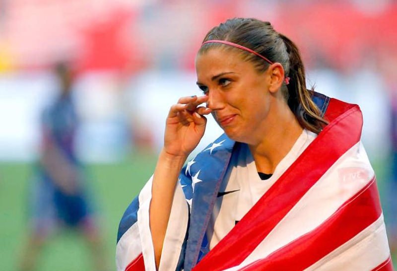 Dünyanın en güzel forveti: Alex Morgan