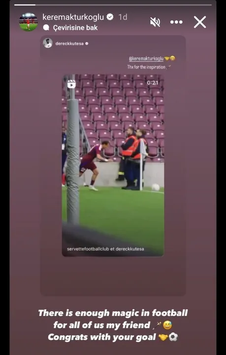 Golünü attı Kerem Aktürkoğlu'nun sevincini yaptı! Milli yıldız ise... - 1