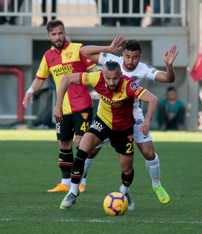Göztepe - Kasımpaşa maçından kareler