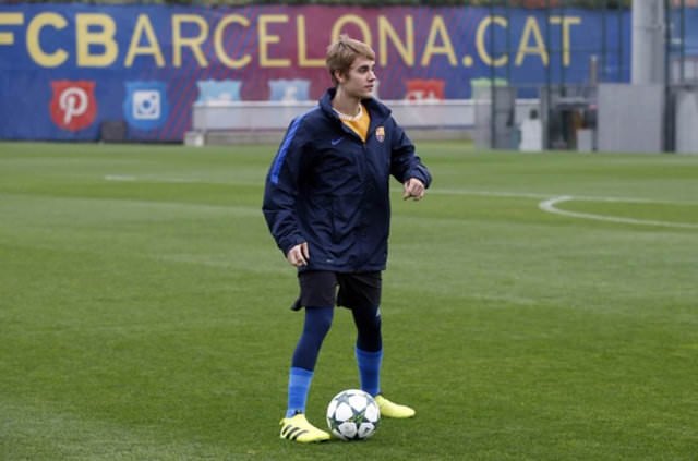 Justin Bieber Barcelona’da!