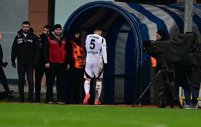 Beşiktaş Kasımpaşa karşısında 10 kişi kaldı! İşte o pozisyon