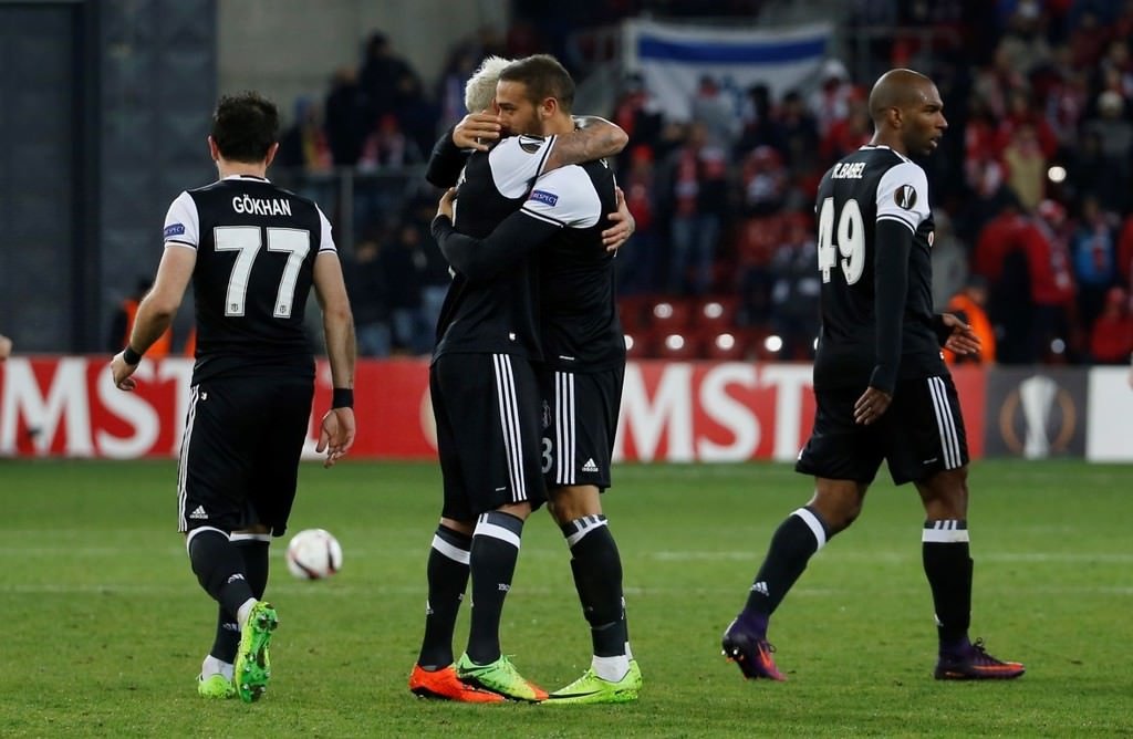 Hapoel Beer Sheva - Beşiktaş maçından kareler