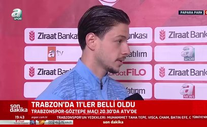 Enis Destan Göztepe maçı öncesi konuştu