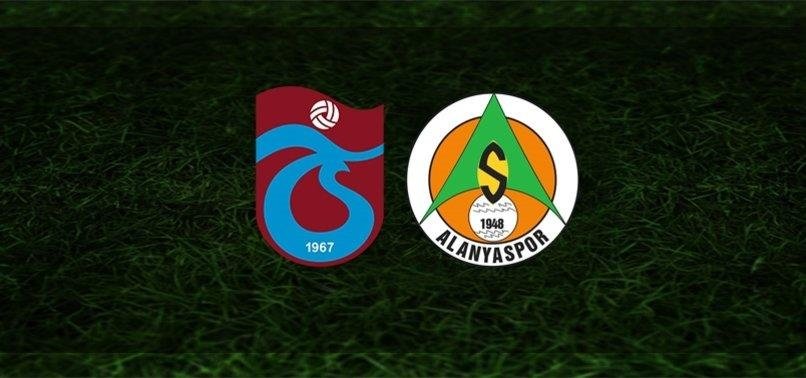 Trabzonspor Alanyaspor maçı ne zaman, saat kaçta? Hangi kanalda CANLI yayınlanacak? | Süper Lig
