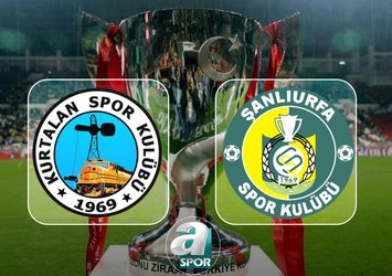 Kurtalanspor-Şanlıurfaspor maçı saat kaçta?