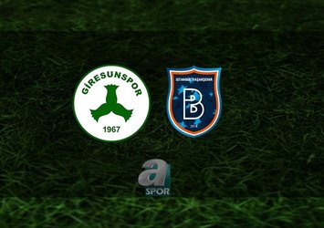 Giresunspor - Başakşehir | CANLI