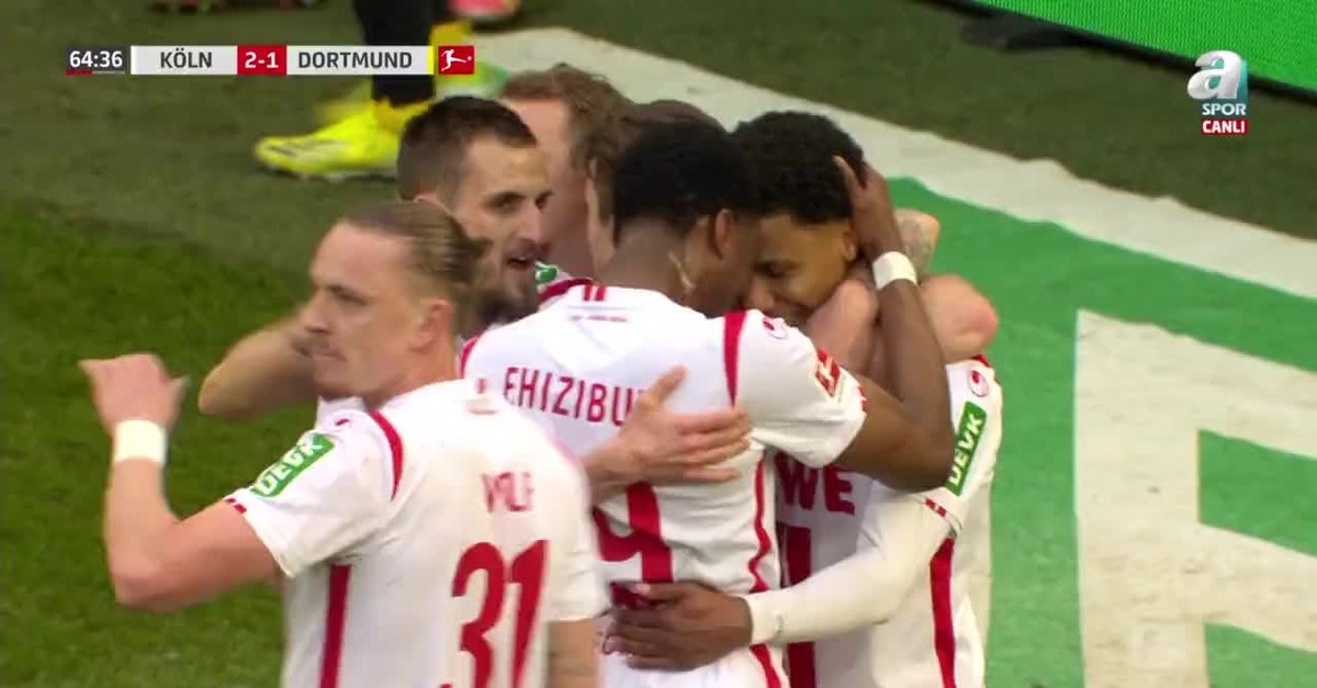 GOL | FC Köln 2-1 Borussia Dortmund