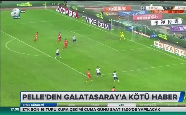 Pelle'den Galatasaray'a kötü haber