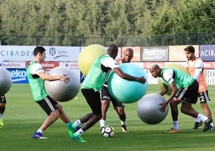 Beşiktaş, Bursaspor maçı hazırlıklarını sürdürdü
