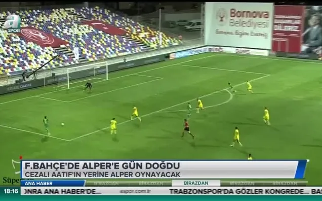 Fenerbahçe'de Alper'e gün doğdu!