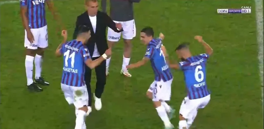 Trabzonspor Fenerbahçe maçının ardından kolbastı şov! - 1