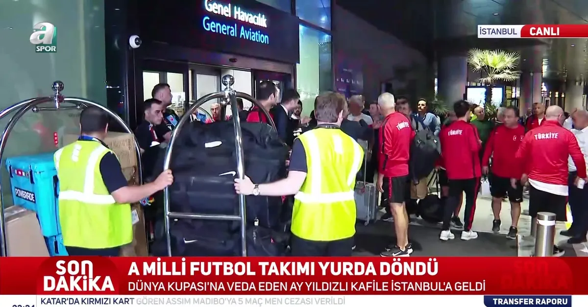 A Milli Takımımız yurda döndü!