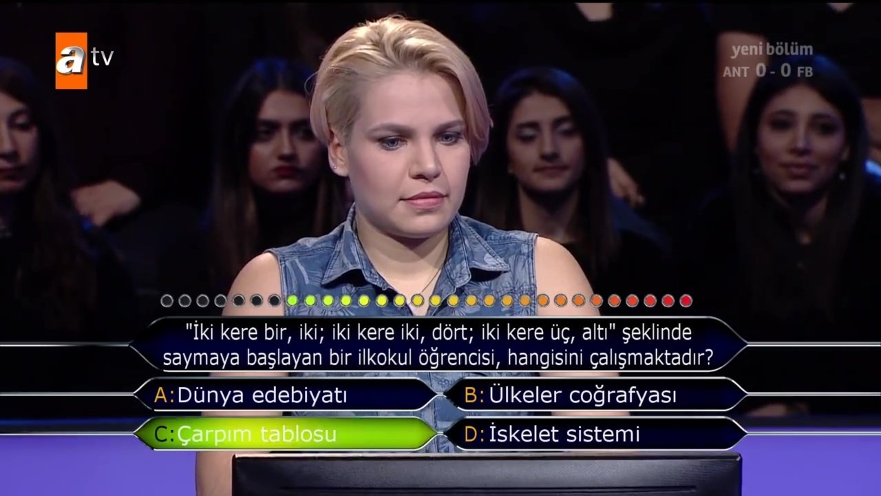 Kim Milyoner Olmak İster 796. bölüm soru ve cevapları | Futbol sorusu geceye damga vurdu