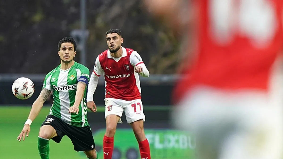 Braga evinde Real Betis ile berabere kaldı!
