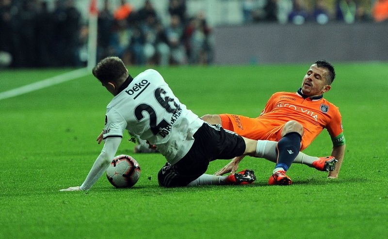 Beşiktaş - Başakşehir maçından kareler