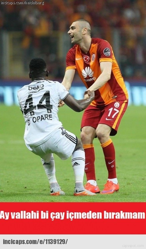 En komik Galatasaray Beşiktaş  capsleri