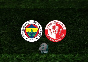 Fenerbahçe - Al Shamal maçı saat kaçta?