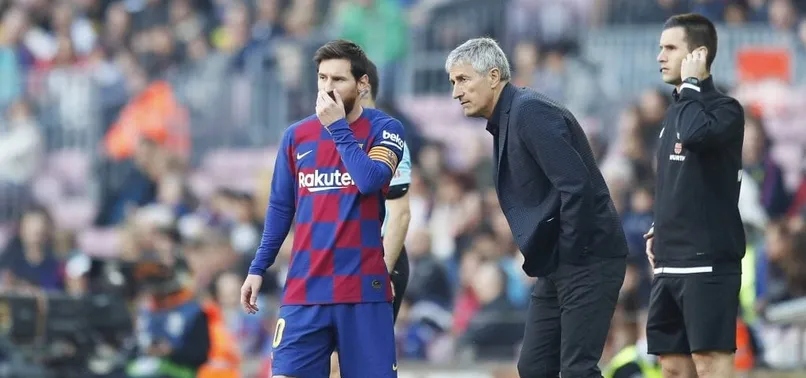 Barcelona'da Quique Setien dönemi sona erdi