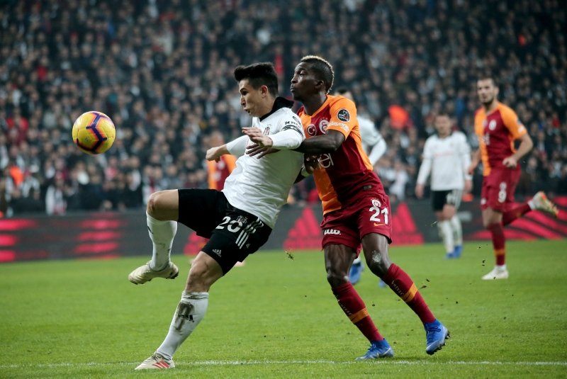 Beşiktaş - Galatasaray maçından kareler