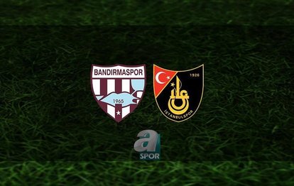 Bandırmaspor - İstanbulspor maçı | CANLI Bandırmaspor İstanbulspor play-off finali izle