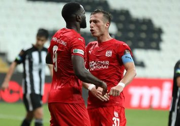 Sivasspor Beşiktaş'ı yenerek finale yükseldi