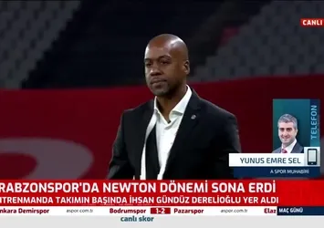 Newton sonrası antrenmanda sürpriz isim!