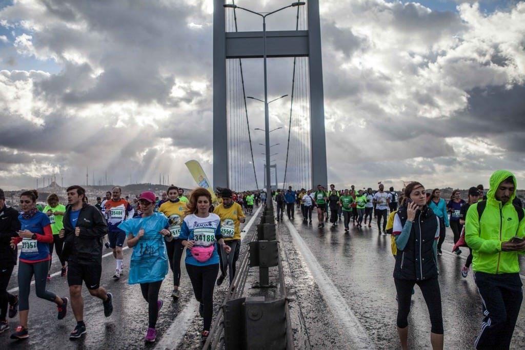 Vodafone 38. İstanbul Maratonu’ndan kareler