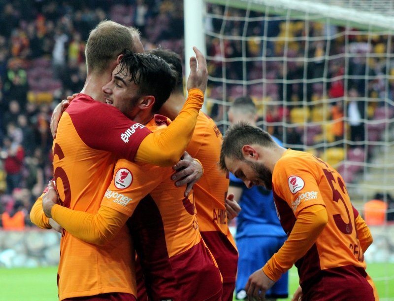 Galatasaray - Boluspor maçından kareler