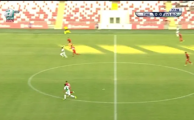 Tire 1922 0-1 Sivas Belediyespor