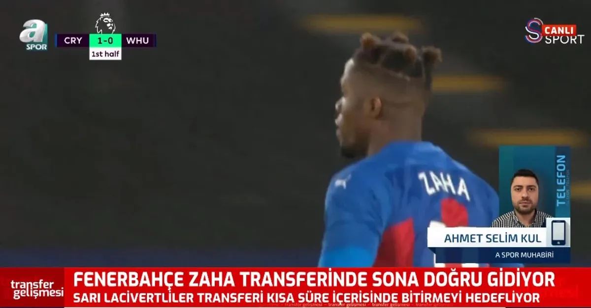 Zaha transferinde sona doğru!