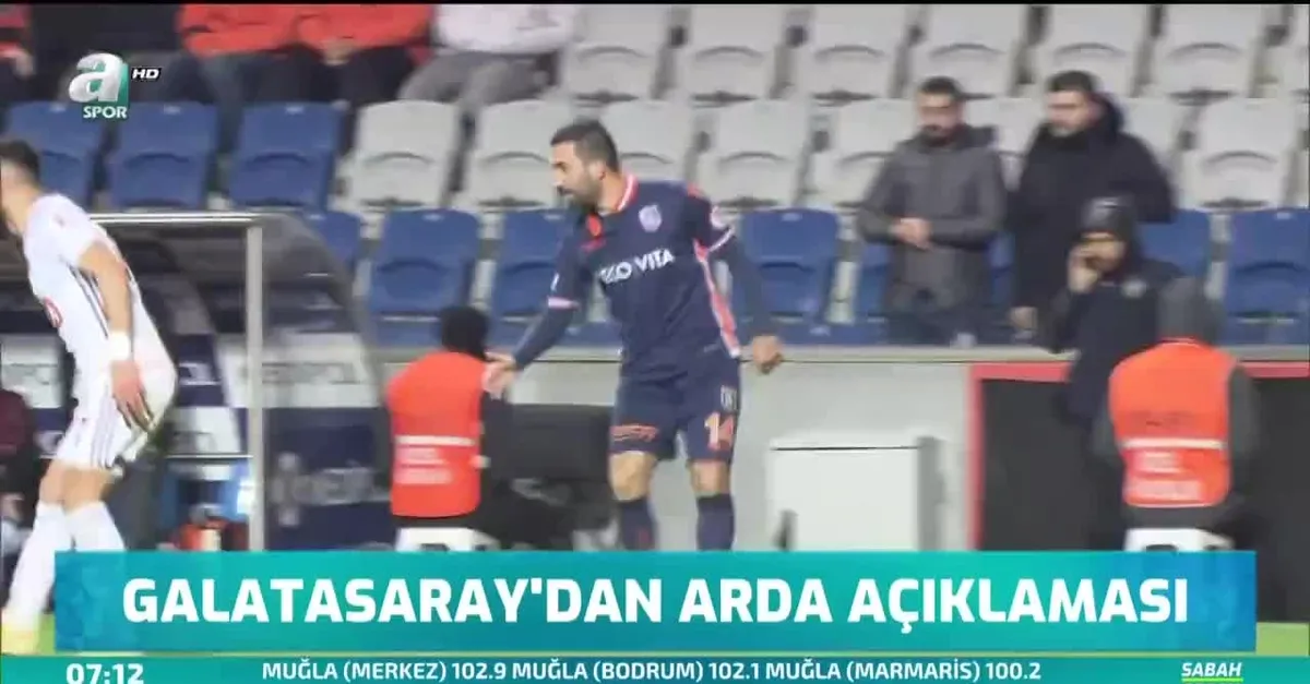 Galatasaray'da Arda Turan açıklaması