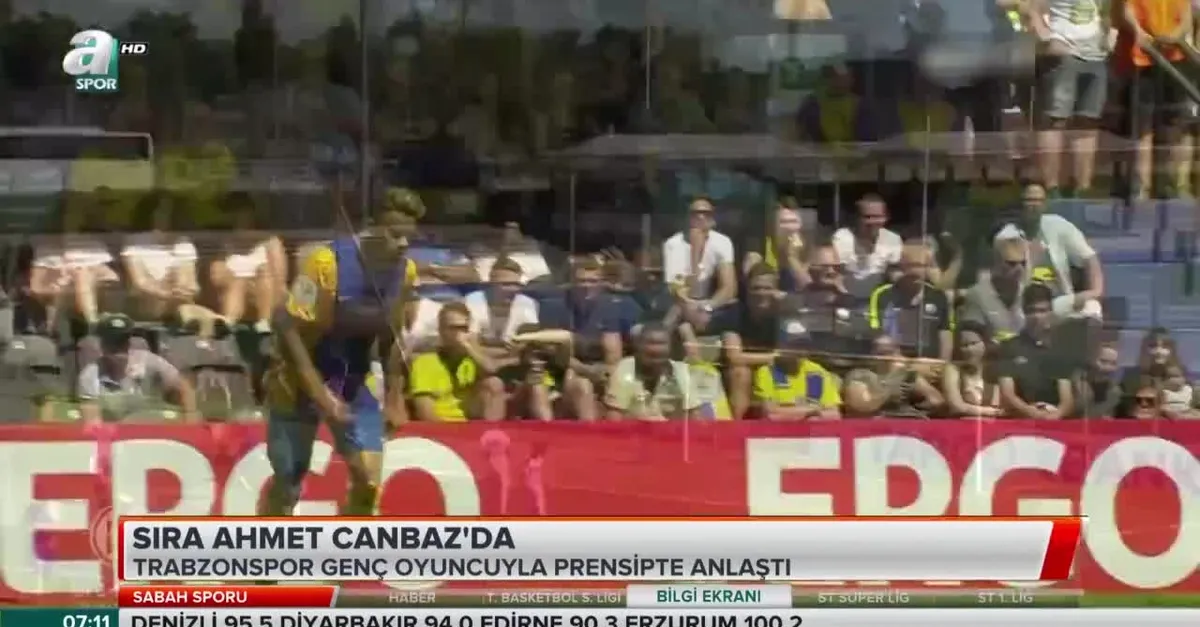 Trabzonspor'da sıra Ahmet Canbaz'da